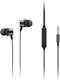 Lenovo Analog Gen II În ureche Handsfree cu Mufă 3.5mm Negru