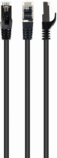Gembird S/FTP Кат.6 (Gigabit) Мрежов Кабел Ethernet 10м Черен