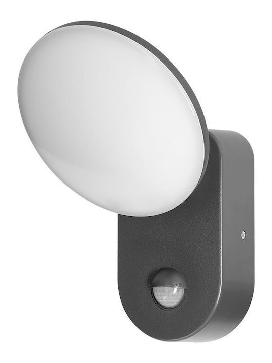 Redled Стенно Външно Плафонно Осветление LED IP65 15W с Естествено бяло Светлина 17.1x16x8εκ.