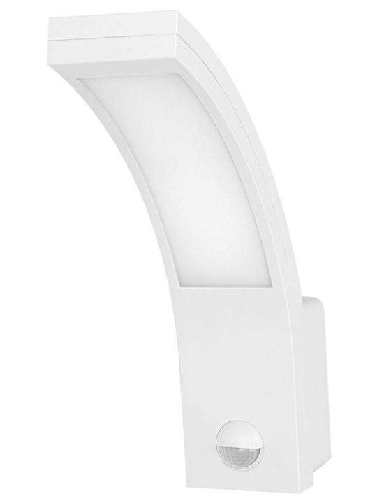 Redled Стенно Външно Плафонно Осветление LED IP54 10W с Естествено бяло Светлина 18.8x25x6.6εκ.