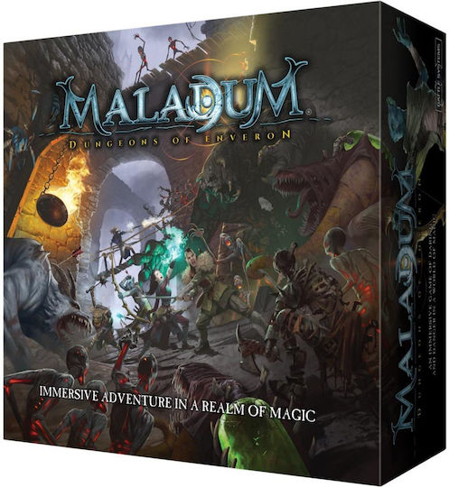 Επιτραπέζιο Παιχνίδι Maladum Dungeons Enveron για 1-6 Παίκτες 14+ Ετών (EN) Battle Systems