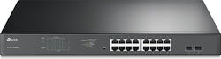 TP-LINK TL-SG1218MPE Managed L2 PoE+ Switch with 16 Gigabit (1Gbps) Ethernet Ports and 2 SFP Ports