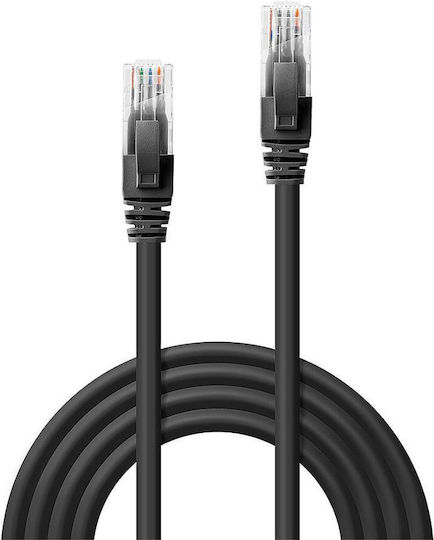Lindy U/UTP Cat.6 (Gigabit) Network Cable Ethernet 2m Black