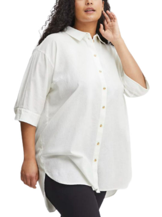 FRANSA FPMADDIE SHIRT 20612019_WHITE Damen