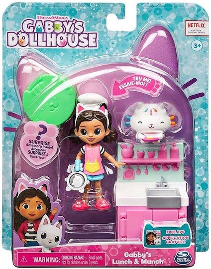 Spin Master Gabby's Dollhouse Gabby's Lunch & Munch Lunch & Munch For 3+ Years (Miscellaneous Designs)