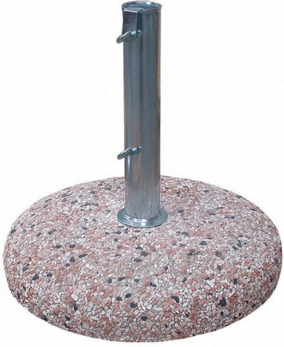 Bizzotto Schirmständer aus Beton in Beige Farbe 54x54cm