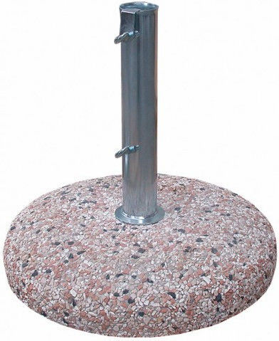 Bizzotto Schirmständer aus Beton in Beige Farbe 50x50cm