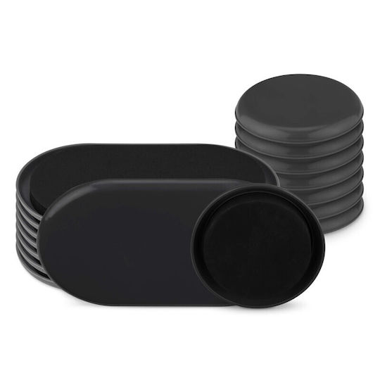 Navaris 56892.03 Rectangular Caps with Outer Frame 15.2x8.9mm 16pcs