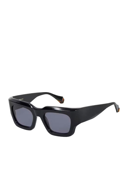 Gigi Barcelona Women's Sunglasses with Black Plastic Frame and Black Lens 6772/1