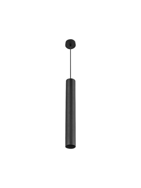 Arapidis Μοντέρνο Κρεμαστό Φωτιστικό Μονόφωτο με Ντουί GU10 σε Μαύρο Χρώμα