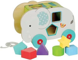 Orange Tree Toys Formsortierspielzeug Ελέφαντας aus Holz für 18++ Monate