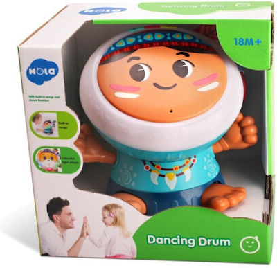 Hola Toys Dancing Drum με Μουσική και Φως για 18+ Μηνών