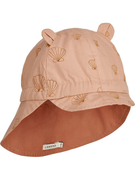Liewood Kinderhut Stoff Sea Shellpale Tuscany Rosa