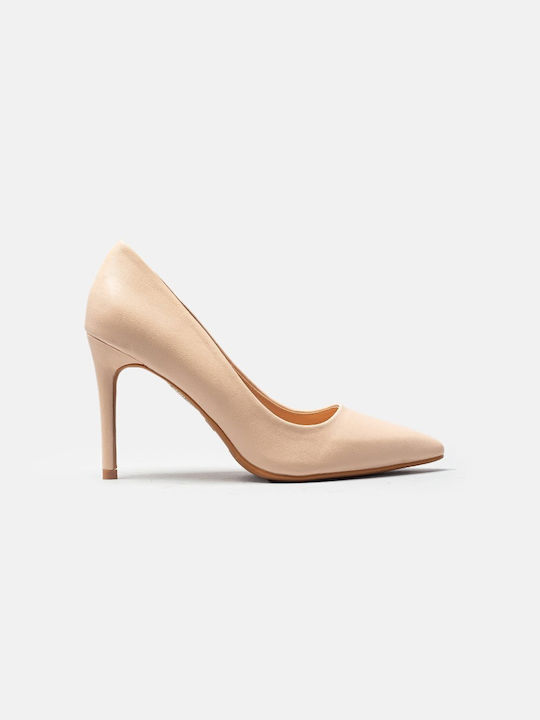 InShoes Pointed Toe Pink Heels