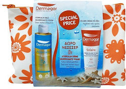 Dermagor Solaire Creme SPF50+ 40ml & Atopicalm Huile 200ml Σετ με Αντηλιακή Κρέμα Προσώπου & Νεσεσέρ