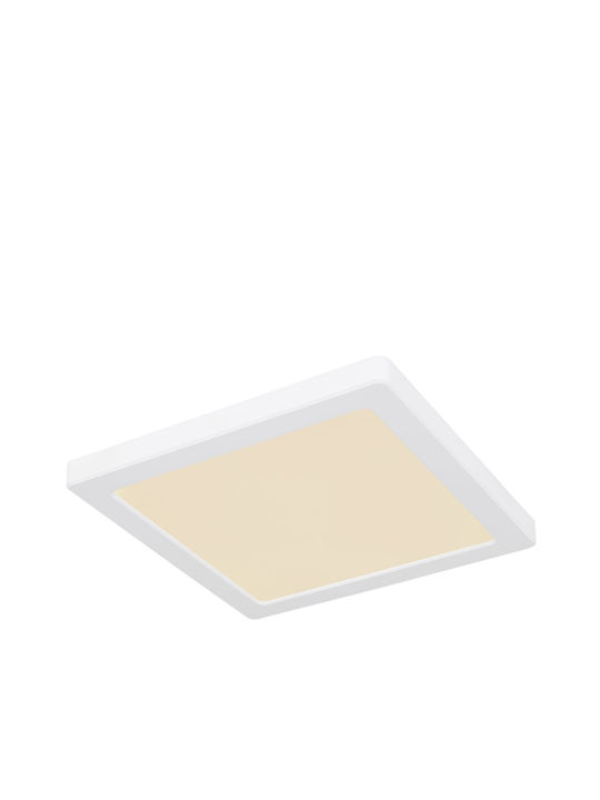 Globo Lighting Квадрат На открито LED Панел 18W с Регулируемо бяло Светлина 21.7x21.7см.