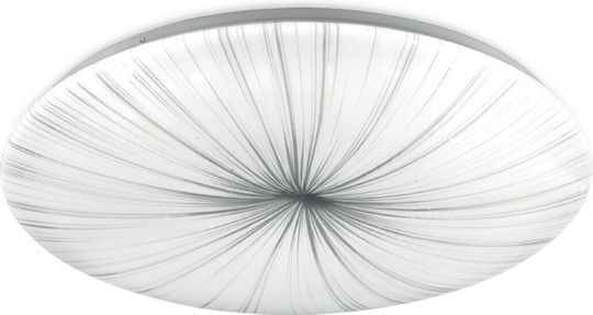 Braytron Jade Plafonieră de Tavan 40.5buc Albă cu LED Integrat