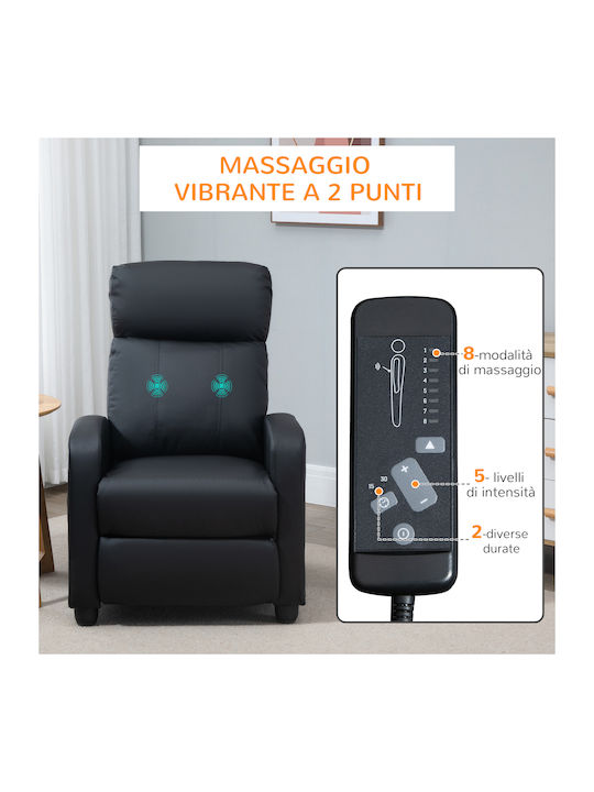 Relaxsessel Friseurwaschbecken mit Fußhocker au...