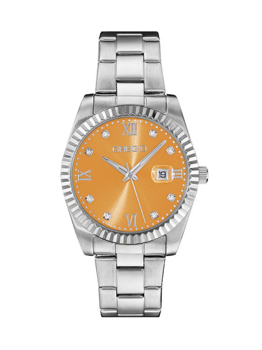 Gregio Mallory Watch with Silver Metal Bracelet