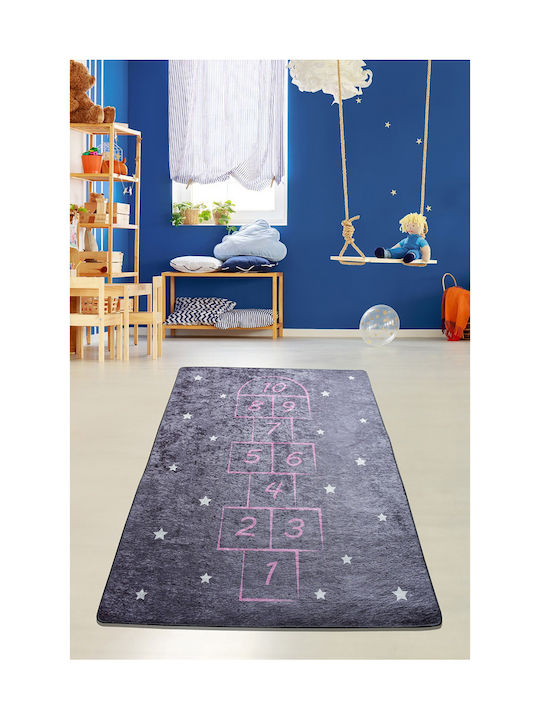 Kids Rug Gri 100x160cm