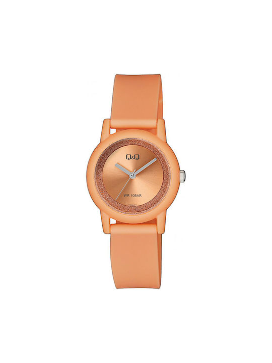 Q&Q Kids Analog Watch with Rubber/Plastic Strap...