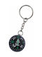 Munkees Keychain Ball Compass Negru