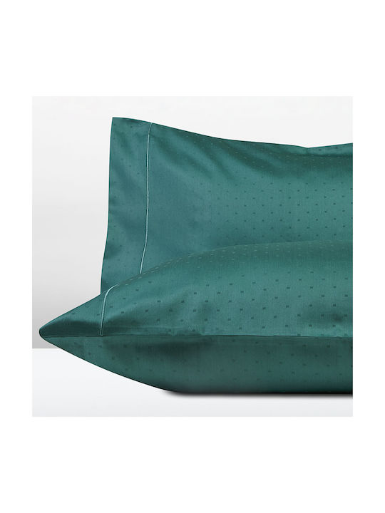 Cannon Imperial Dobby Set Față de Pernă Green Blue State 52x78cm.