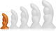 Kinksters Dop Anal Mici Portocalie 12cm
