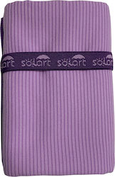 Solart Микрофибърна Кърпа За Body 220гр/м² Лила...