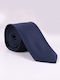 Men's tie solid blue