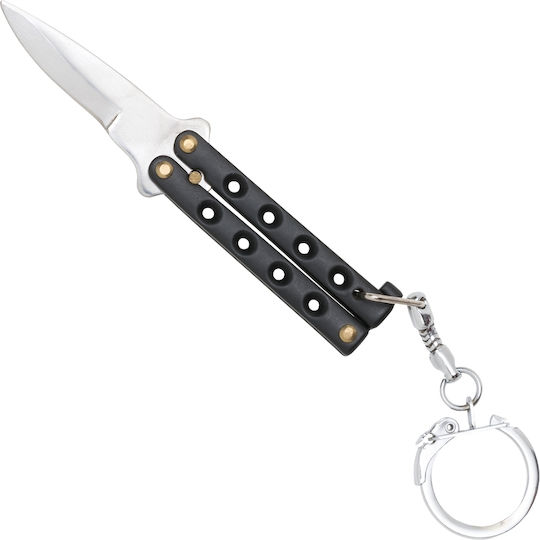 Haller Mini Butterfly Haller Μαχαίρι Μπρελόκ Μαύρο