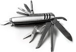 Cover Multi-tool Silver with Blade made of Stainless Steel