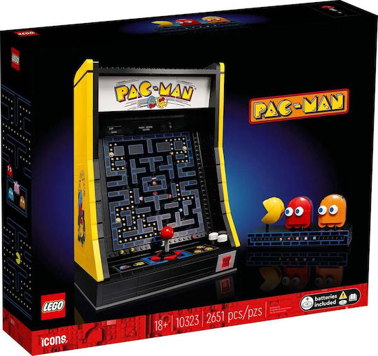 LEGO Icons Pac-Man Arcade για 18+ Ετών 2651τμχ