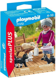 Playmobil Special Plus Γιαγιά με Γατάκια pentru 4-10 ani