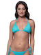 Dorina Padded Triangle Bikini Top Light Blue