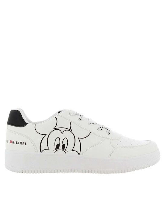 Mickey Mouse Clubhouse Παιδικά Sneakers Λευκά