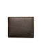 Alpha Status Men's Leather Wallet with RFID Brown