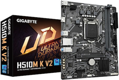 Gigabyte H510M K V2 rev. 1.0 Motherboard Micro ATX with Intel 1200 Socket