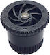 Valticino Acoperire cu Unghi Maxim de Aruncare 360° 1buc Black 7744