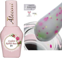 Alezori Grundierung für Gel-Nagellacke Gummi 15ml