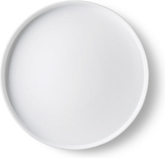 Bormioli Rocco Alta Plate Shallow made of Porcelain White with Diameter 27cm