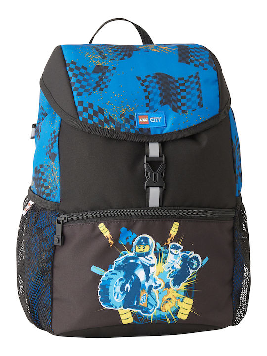 Lego City Race School Bag Backpack Kindergarten in Blue color