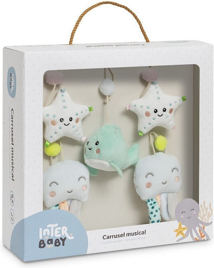 Interbaby Mobile for Cot with Music Octopus for Newborns