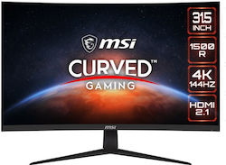 MSI G321CU VA HDR (High Dynamic Range) Извити Докосване Монитор 31.5" 4K 3840x2160 144Hz