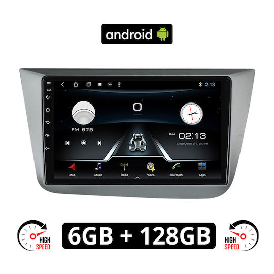 Sistem Audio Auto pentru Seat Toledo 2004-2009 (Bluetooth/USB/AUX/WiFi/GPS/Apple-Carplay/Android-Auto) cu Ecran Tactil 9"