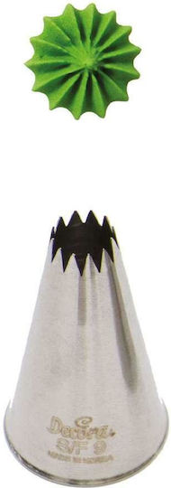 Decora Tülle für Konditorei Spritzbeutel Metallisch 1Stück 0263536 Decora Tülle für Konditorei Spritzbeutel Metallisch 1Stück 0263536