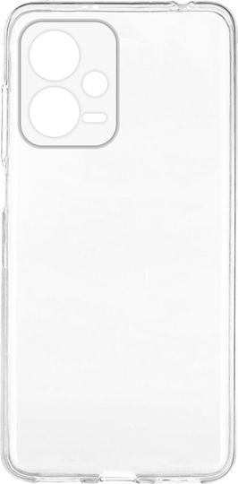 Sonique Crystal Umschlag Rückseite Silikon 0.5mm Transparent (Redmi Note 12 5G / Poco X5 5G)