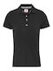 Tommy Hilfiger Women's Polo Shirt Short Sleeve Black