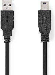 Nedis 2m USB 2.0 Cable A-Male to mini A-Male (CCGB60300BK20)