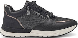 Tamaris Γυναικεία Sneakers Μαύρα